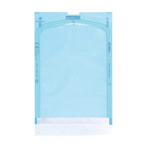 SACHETS DE STERILISATION AUTOCOLLANTS (30x45cm) MEDIBAS