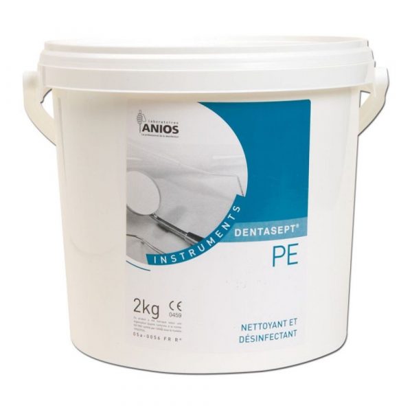 Dentasept PE - Le seau de 2 kg (avec gobelet doseur) Référence : 4-183