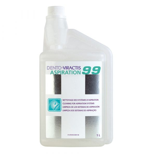 Dento-Viractis 99 Aspiration - Le flacon de 1 litre concentré (avec doseur gradué) Référence : 4-102