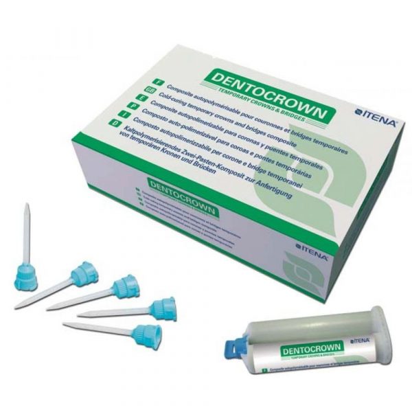 DENTOCROWN CARTOUCHES DE 50 ML et 10 EMBOUTS