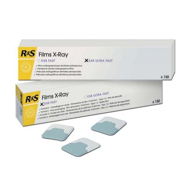 Films radiographiques X-Ray - La boîte de 150 films D58 Référence : 2-014