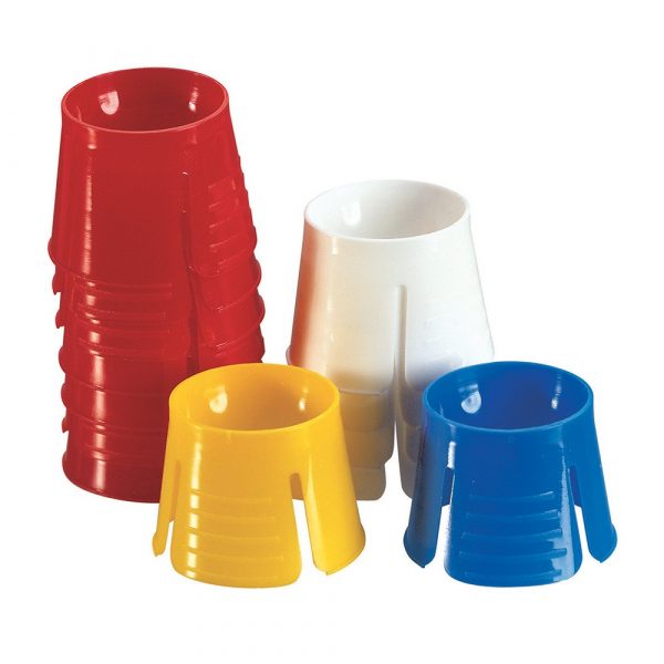Godets Dappen en plastique - Le lot de 1000 godets
