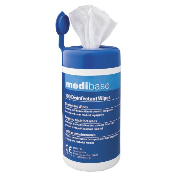 Lingettes Medibase - La boîte de 100 lingettes Référence : 4-683