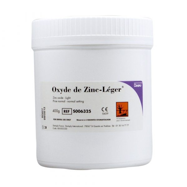Oxyde de Zinc , le pot de 500 g Référence : 3-451