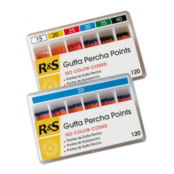 POINTES GUTTA ISO COLOREES R&S (120)