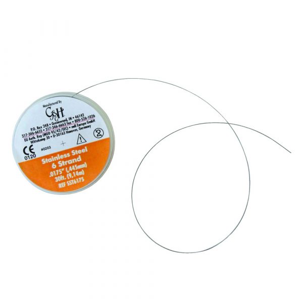 FILS 3 BRINS EN BOBINE .0195 (75CM)