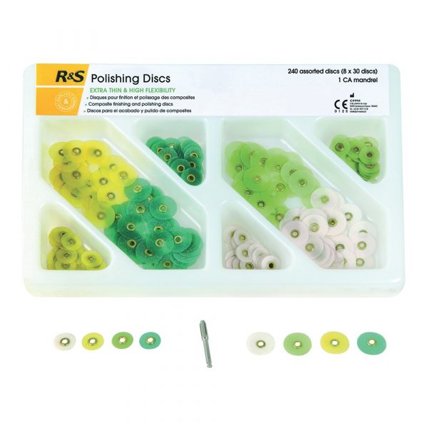 POLISHING DISCS KIT ET MANDRIN R&S (240)